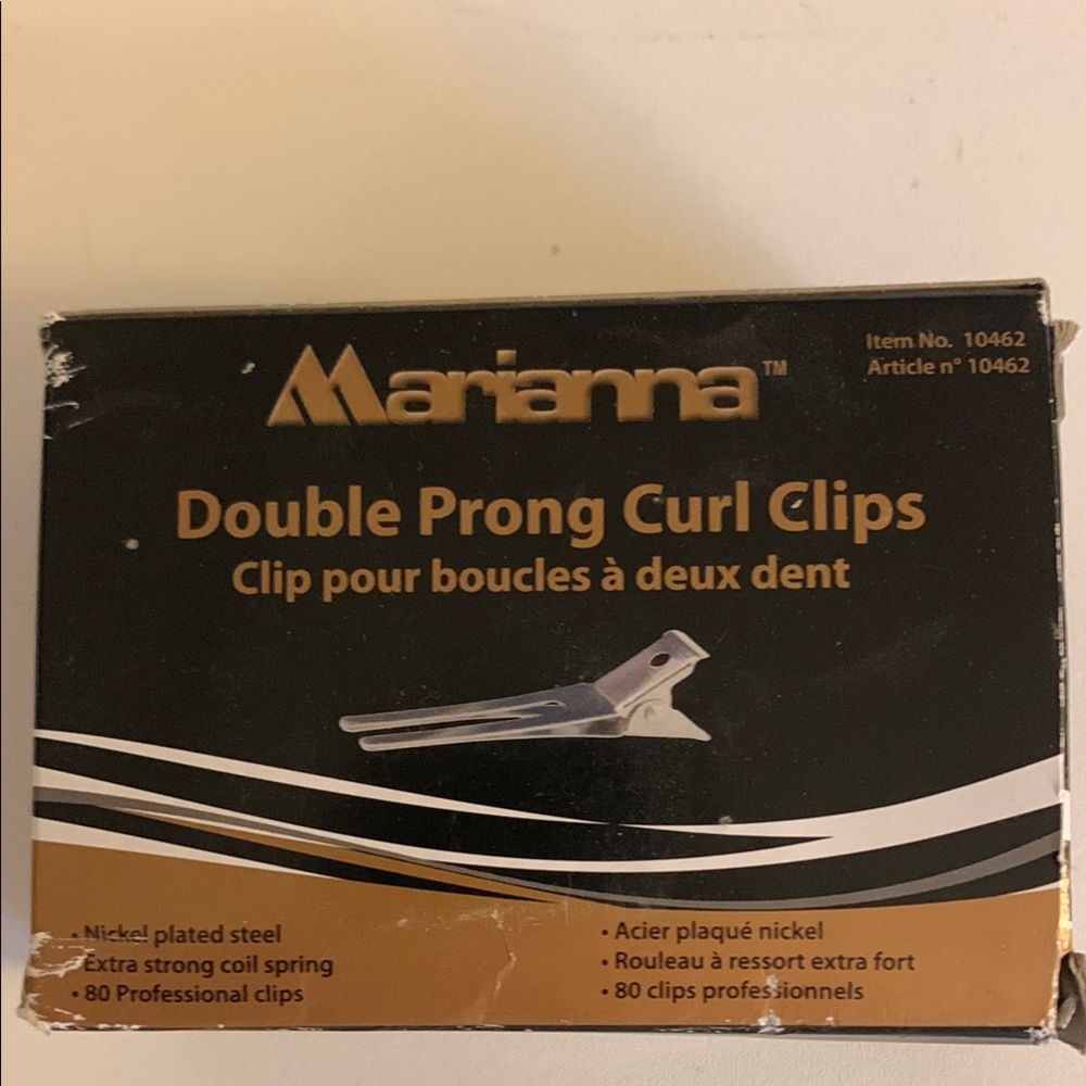 Marianna Double Prong Curl Clips